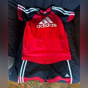 Boys adidas set! Like new! Size 7!
